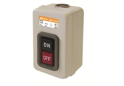 выключатель кнопочный с блокировкой вкн-325 3р 25а 230/400в ip40 tdm