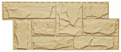 панель цокольная гранит леон (пустынный/желтый 1001) 1,090*0,450м 10/уп.