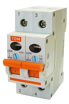 выключатель нагрузки (мини-рубильник) вн-32 2p 32a tdm sq0211-0014