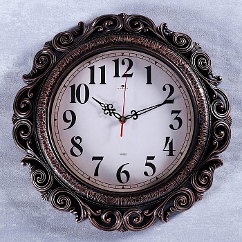 часы настенные, серия: классика, "витсанд", черная бронза, 40.5 см 4551247