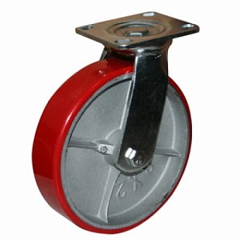 колесо полиуретан 100мм поворот (16)