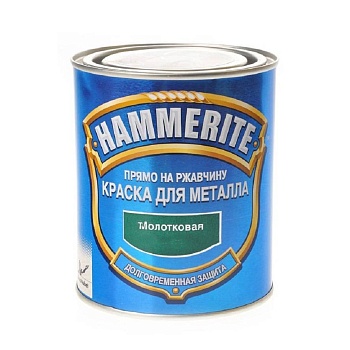 эмаль hammerite молотковая серебристо-серая 0,25л (6шт/уп)
