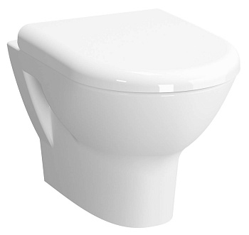 унитаз подвесной vitra zentrum, безободковый, 50см, (без сиденья) 5795в003-0075