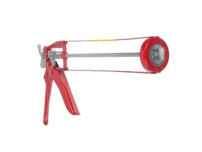 пистолет для герметиков, скелетный 9", шестигранный шток