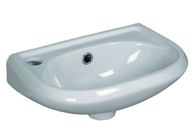 умывальник santek бриз-40 л 1wh110442 керамика
