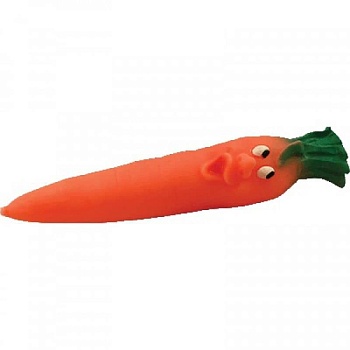 зооник игрушка "морковь " 21 см