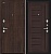 дверь мет. bravo r-3 модерн kale (9/п29) almon/wenge veralinga bs/лунный камень 205*86 правая