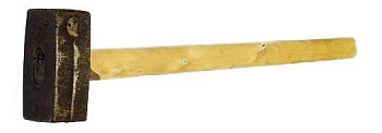 кувалда литая 7 кг деревянная ручка