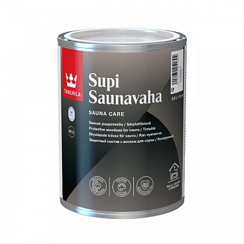 воск tikkurila супи саунаваха защитный для саун 0,9л