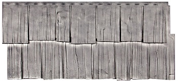 панель цокольная щепа дуб (кавказ1013-9005) 1,02*0,47 (7шт/ 3,15м2)