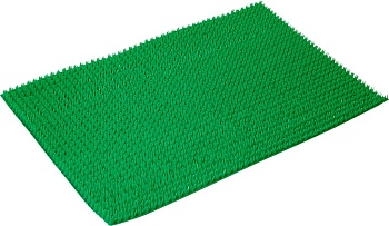 коврик щетинистый "травка" 703 45см х 75см х 12мм, зеленый