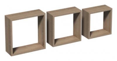 fss 100 комплект полок дуб сонома (квадрат) 270/240/210 мм распродажа