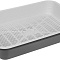 zooexpress туалет адам для кошек с сеткой, низкие ножки 40х26,5х6,5см (1х25)