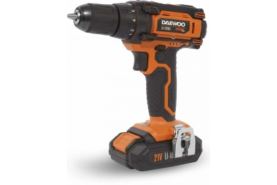 дрель-шуруповерт аккумуляторная daewoo daa 2120li, 21в, li-ion 2x1,5ач