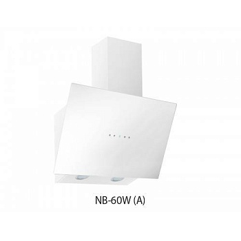 вытяжка кухонная "оasis" nb-60w(а) белый 2led/1000м3/сенсор