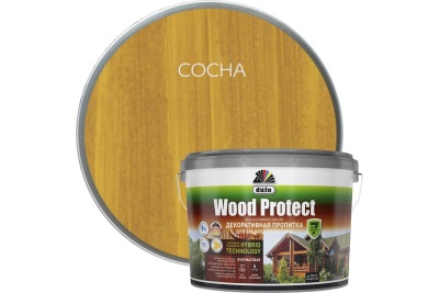 пропитка wood protect dufa сосна 9л