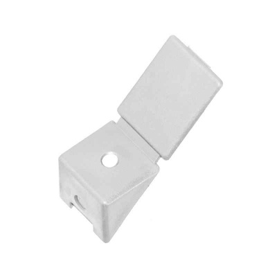 уголок пластм белый №1