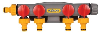 коннектор hozelock 2150 4-ходовой для крана
