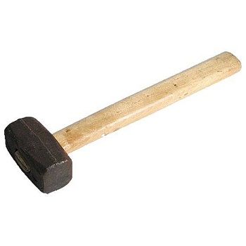 кувалда литая 3 кг деревянная ручка