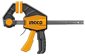 струбцина быстрозажимная 63х150 мм ingco hqbc01601 industrial