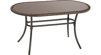 стол искусственный ротанг 89x48 см