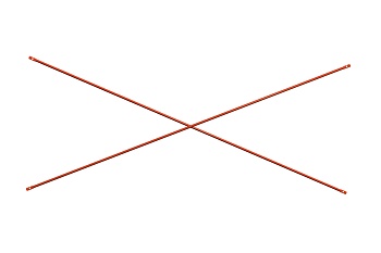 связь диагональная, l=3000 mm.