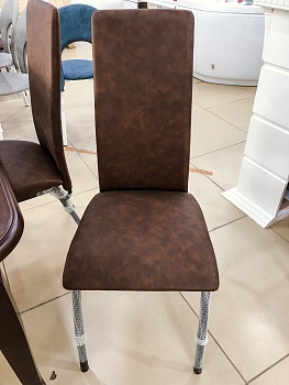стул винчи (арт.си 42) цвет коричневый, сиденье винилкожа antik коричневый