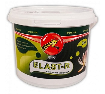 эластичное покрытие elast -r зеленая сосна 3кг