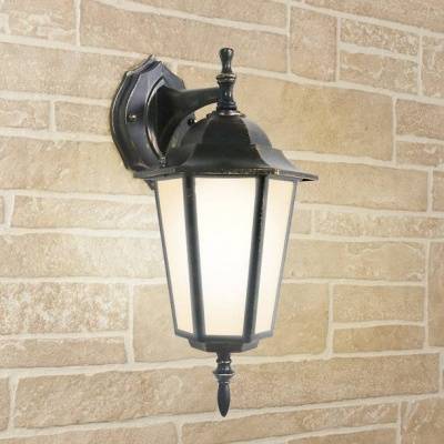 уличный свет - gl 1004d черное золото распродажа