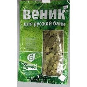 веник березовый с полынью в уп. "банные штучки" /25