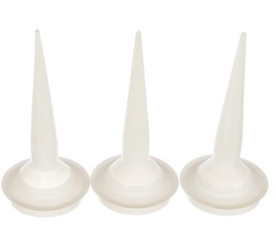 сменные сопла к пистолету для герметиков, 3 шт сибртех