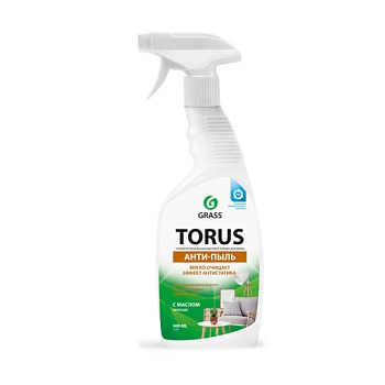 очиститель-полироль для мебели "torus" 0,6 л (1/12) "grass"