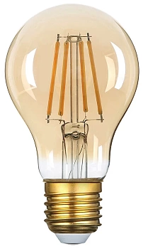лампа glden-a60s-10-230-e27-4500 золотая