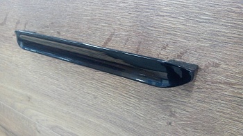 ручка-скоба 224-192мм, отделка чёрный глянец,