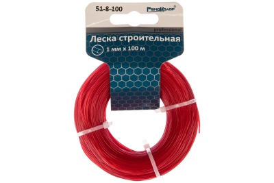 леска строительная разметочная 1мм * 100 м, цвет микс