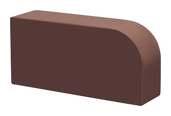 кирпич полнотелый радиусный r60 "темный шоколад" м-300, кс-керамик(320шт/паллете) уценка