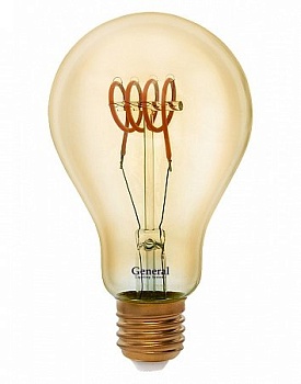 лампа glden-a75ss-6-230-e27-1800 золотая