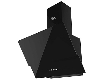 вытяжка кухонная "оasis" nc-50b(v) черный 2led/750м3/кнопки с воздухоотводом