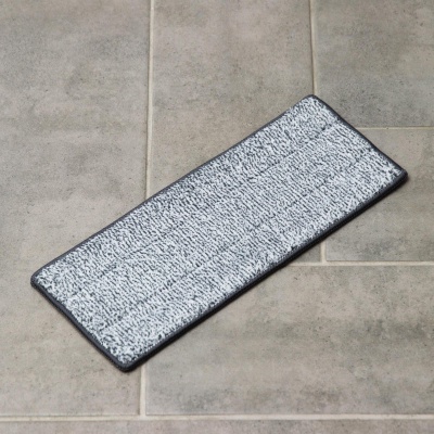 насадка для швабры на липучке из микрофибры, крепления с 2-х сторон, комплектующие к набору, 32?12,5 см