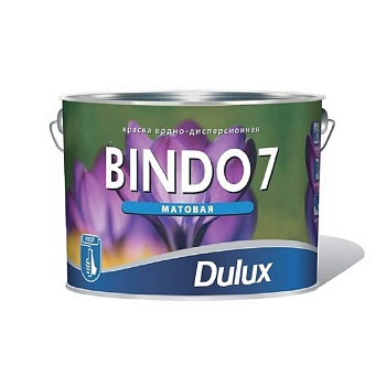 краска в/д dulux bindo 7 bw 2,5 л