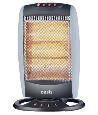 обогреватель инфракрасный электрический оазис is-12p (x), 1,2квт