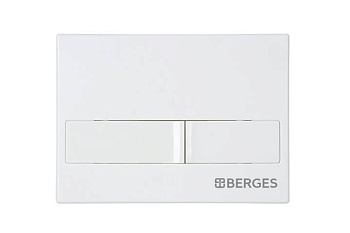 кнопка berges для инсталляции novum l1 белая