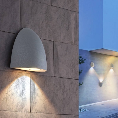 уличный свет - 1610 techno led алмазный серый