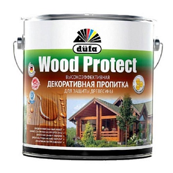 пропитка wood protect dufa орех 2,5 л (2)