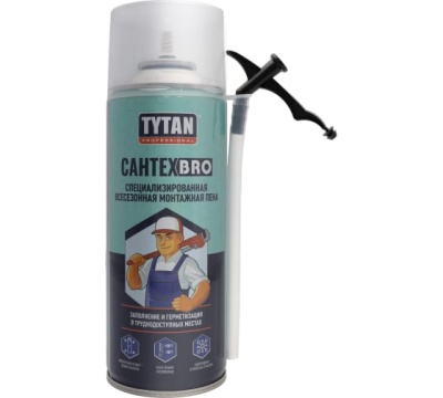 пена монтажная tytan professional сантехbro всесезонная 500 мл