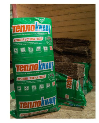 мин.изоляция теплоknauf для коттеджа/кровля стена ts 50*610*1230 (12м2,0,6м3)в пал.28шт/в пал.32 шт