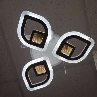 люстра karola 1854-3+3, led 166w (68*12) распродажа..