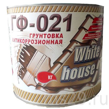 грунт гф-021 "white house" серая 25 кг