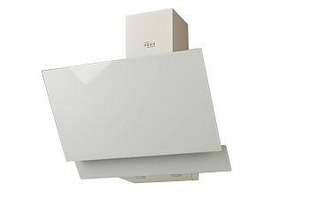 вытяжка кухонная "оasis" nf-60w(fr) белый 1led/850м3/сенсор с воздухоотводом