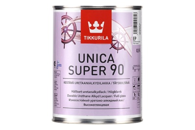 лак tikkurila уника супер 90 ep глянцевый 0,9 л (1/3)